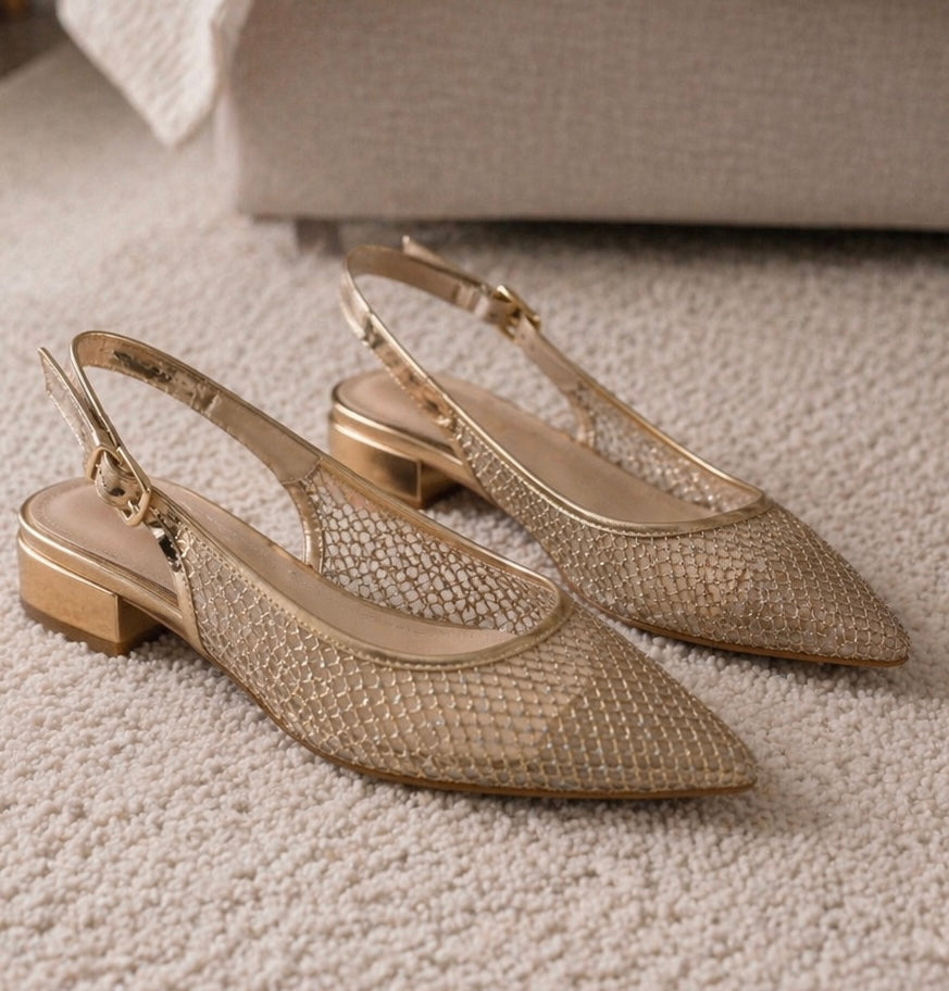 Escarpins Luna champagne